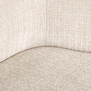 Eetkamerstoel Dakota niagara beige swivel with arm