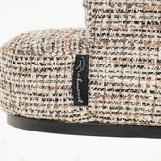 Eetkamerstoel Rochenne trendy nature swivel on wheels