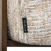 Lounge stoel Arabella greige coco