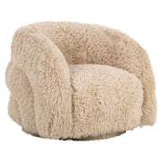Lounge stoel Lenny yakety sand swivel kids