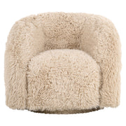 Lounge stoel Lenny yakety sand swivel kids