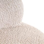 Lounge stoel Jackie lovely cream swivel kids