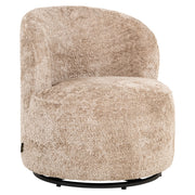 Lounge stoel Jackie sheep natural swivel kids