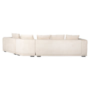 Bank Lusso niagara beige 4-seater