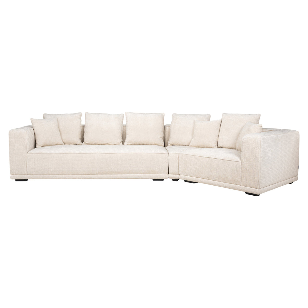 Bank Lusso niagara beige 4-seater