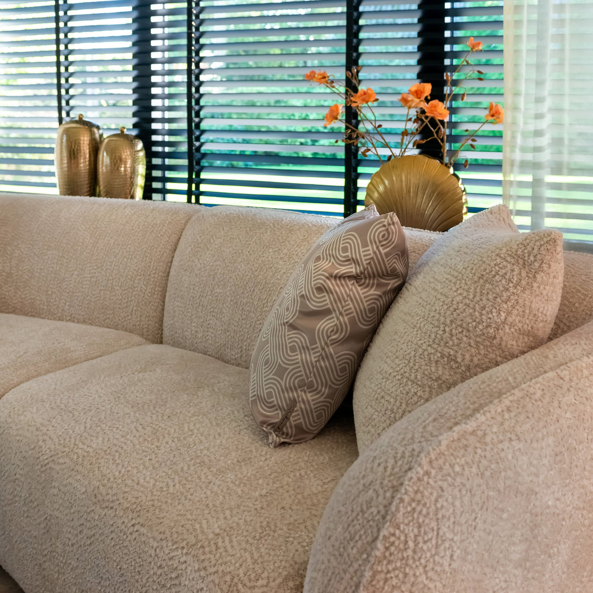 Bank Armand natural blockweave