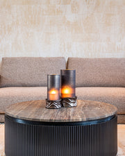 Salontafel Russo ash brown 90Ø
