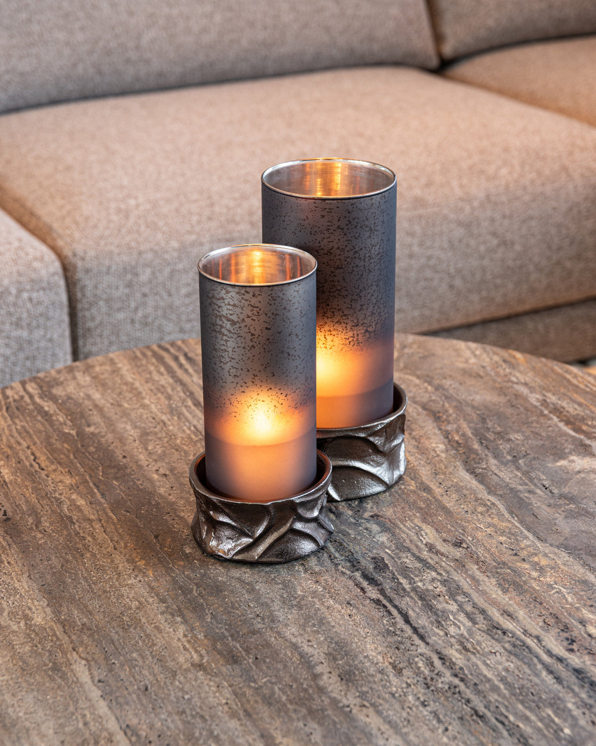 Salontafel Russo ash brown 90Ø