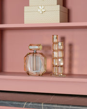 Decoratief object Khloe Champagne perfume bottle