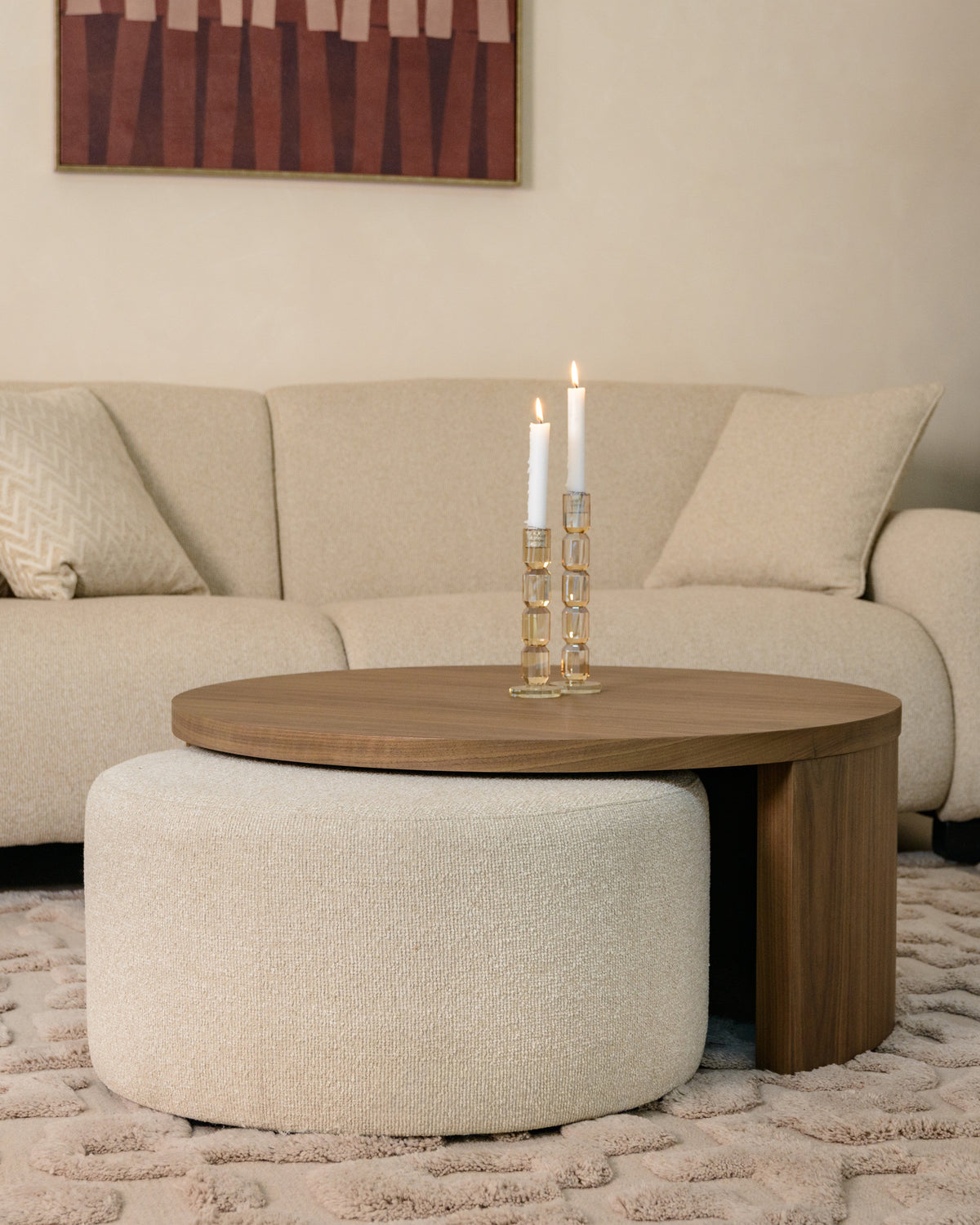Kandelaar Dita Champagne small