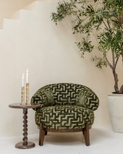 Lounge stoel Montana moss labyrinth