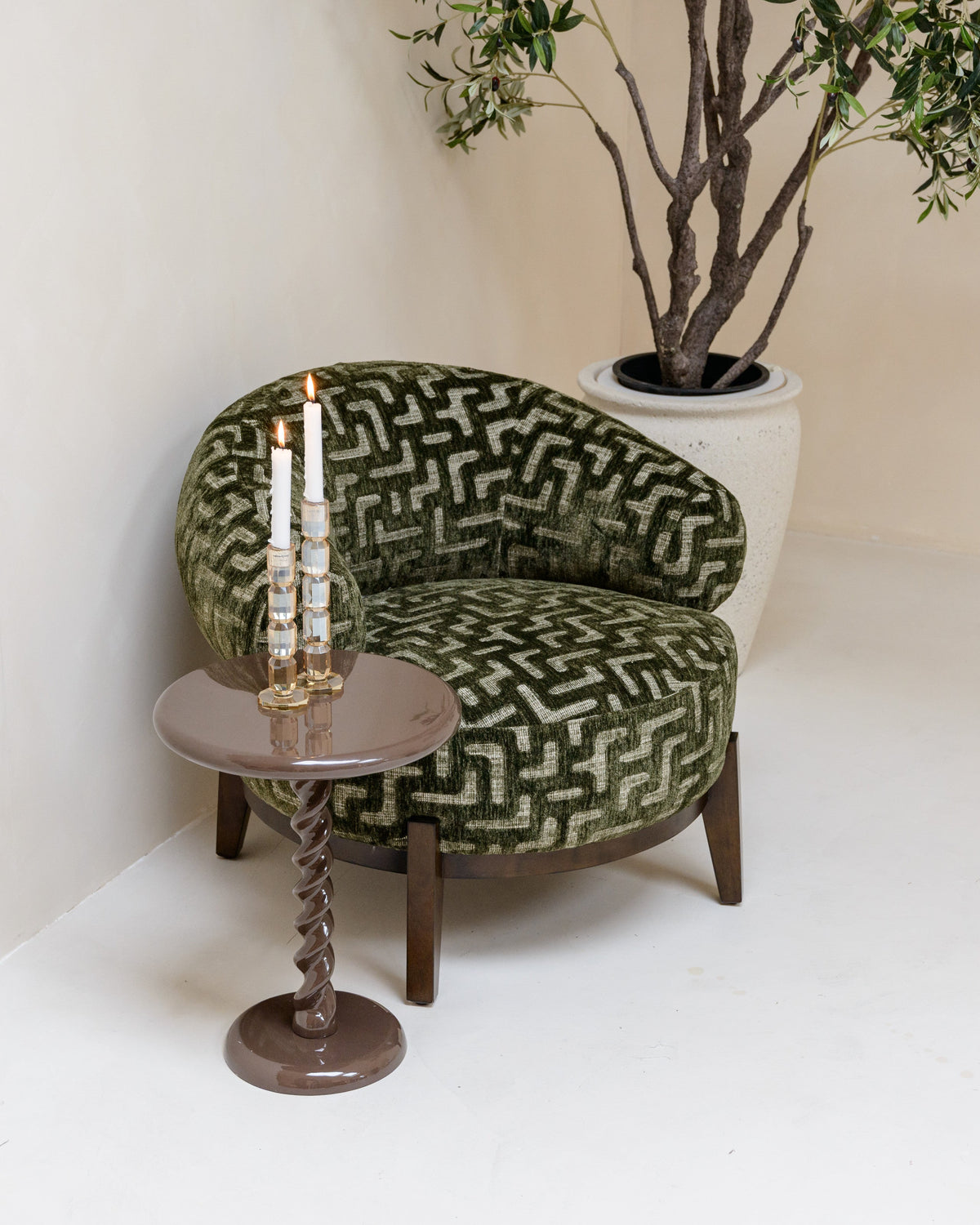 Kandelaar Dita Champagne small