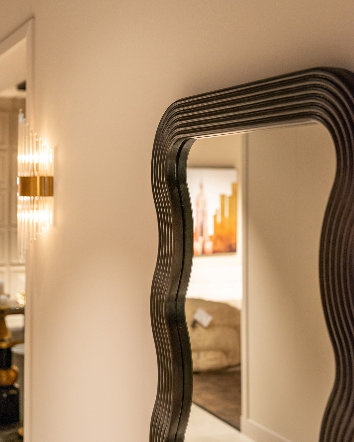 Wandlamp Penelope gold