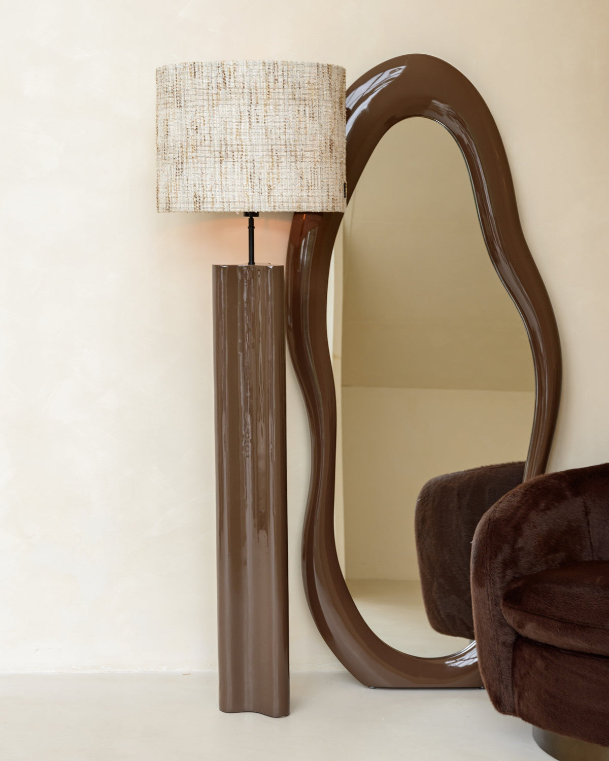 Vloerlamp Aurelia Chestnut