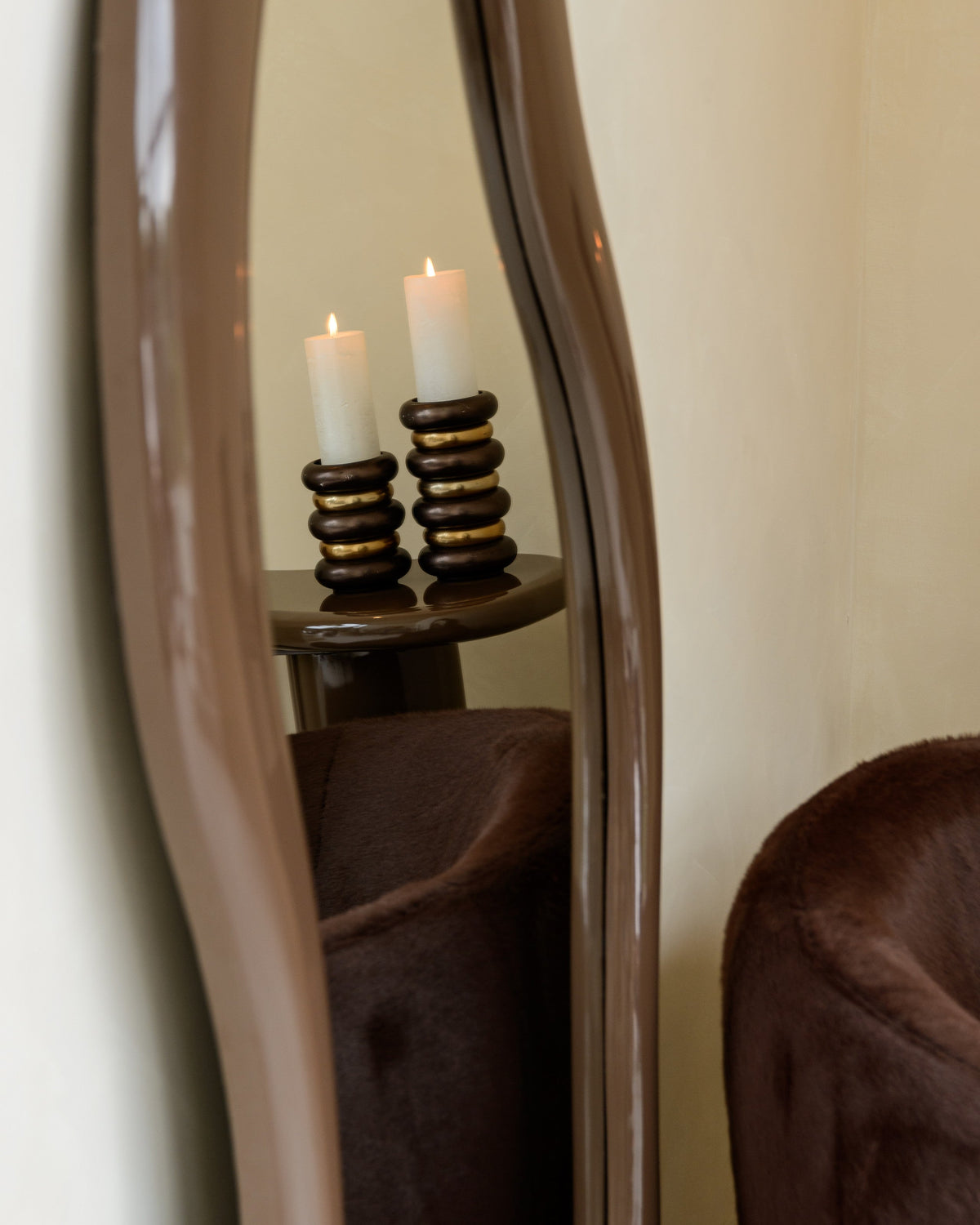 Kandelaar Eve bronze small
