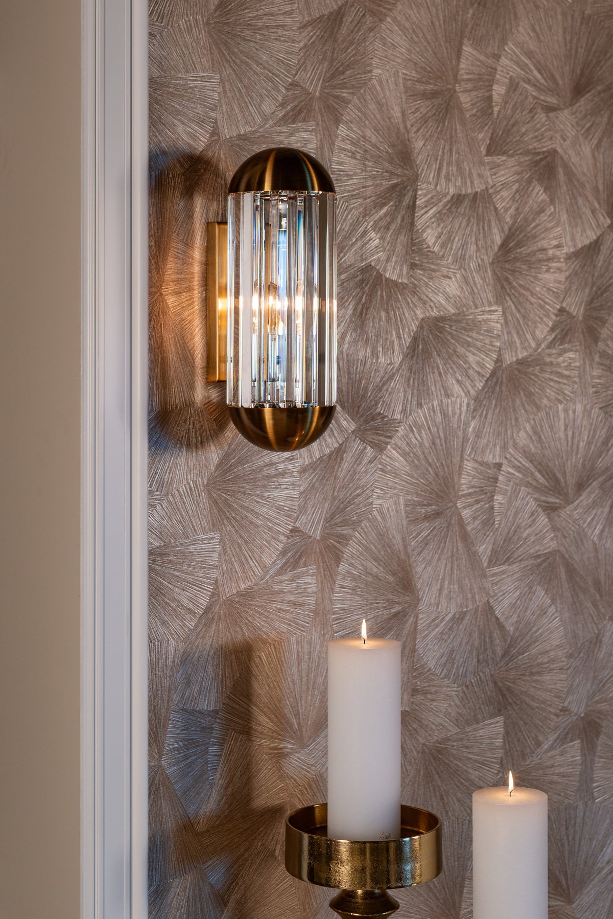 Wandlamp Anya bronze