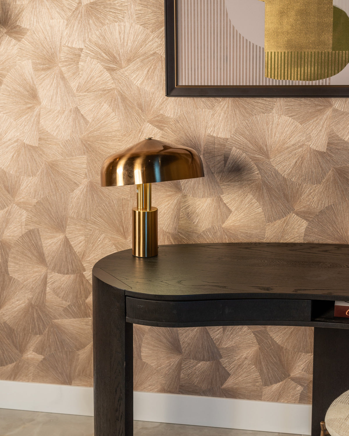 Tafellamp Linzy brushed gold
