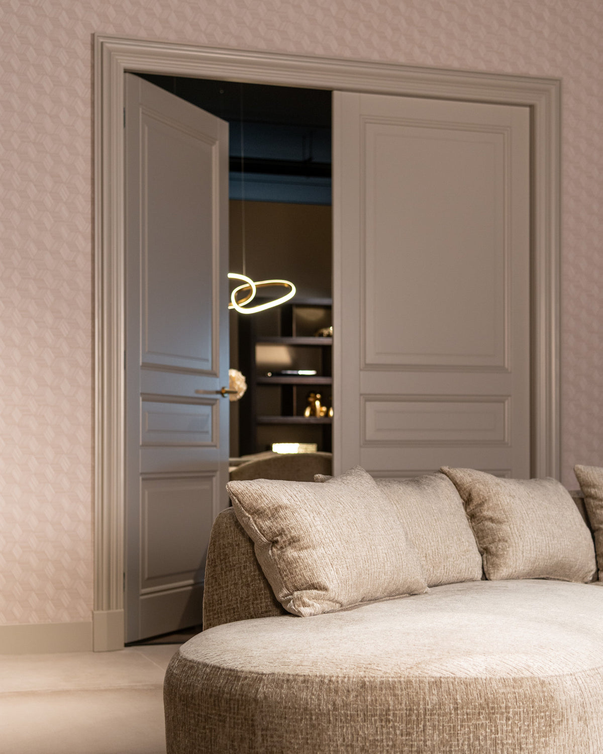 Salontafel Pulitzer brushed gold