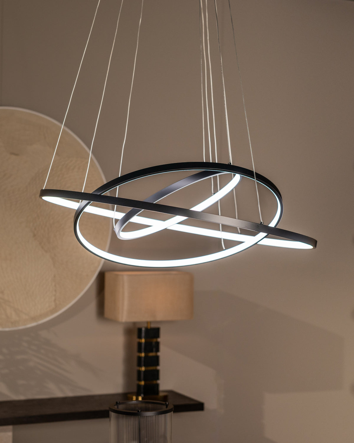 Hanglamp Amira black