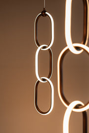 Hanglamp Lacey bronze