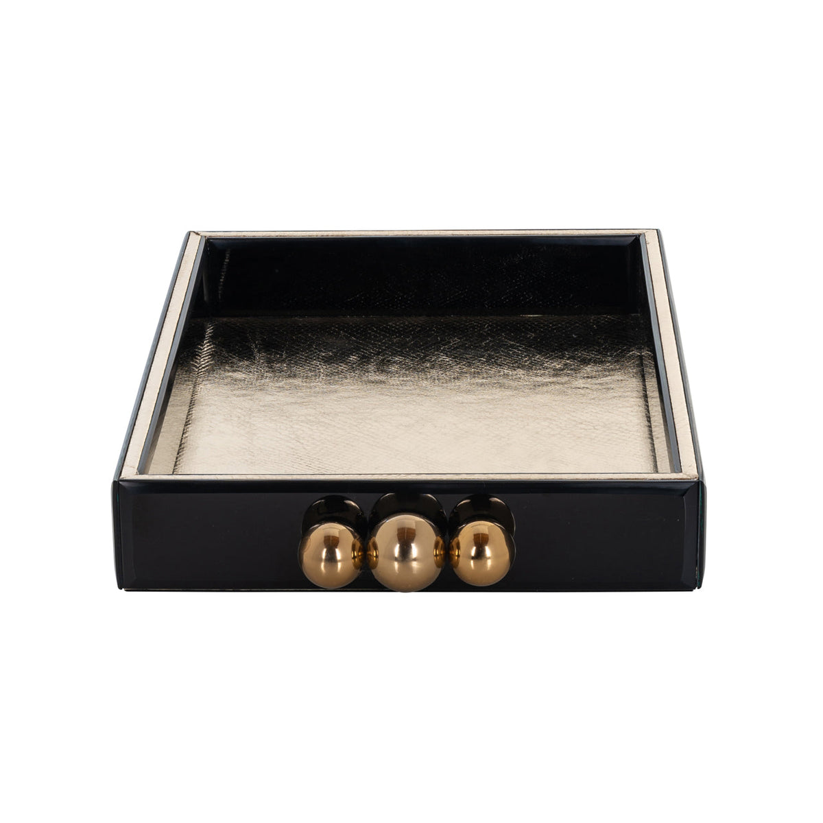 Dienblad Liv black/gold