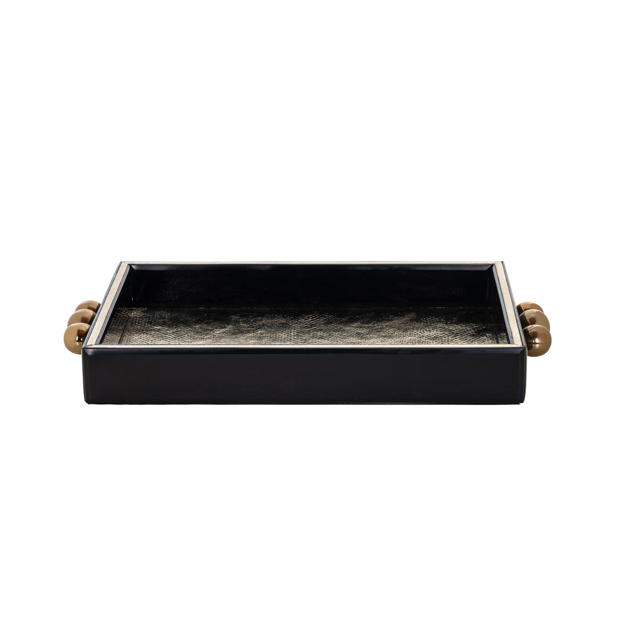 Dienblad Liv black/gold