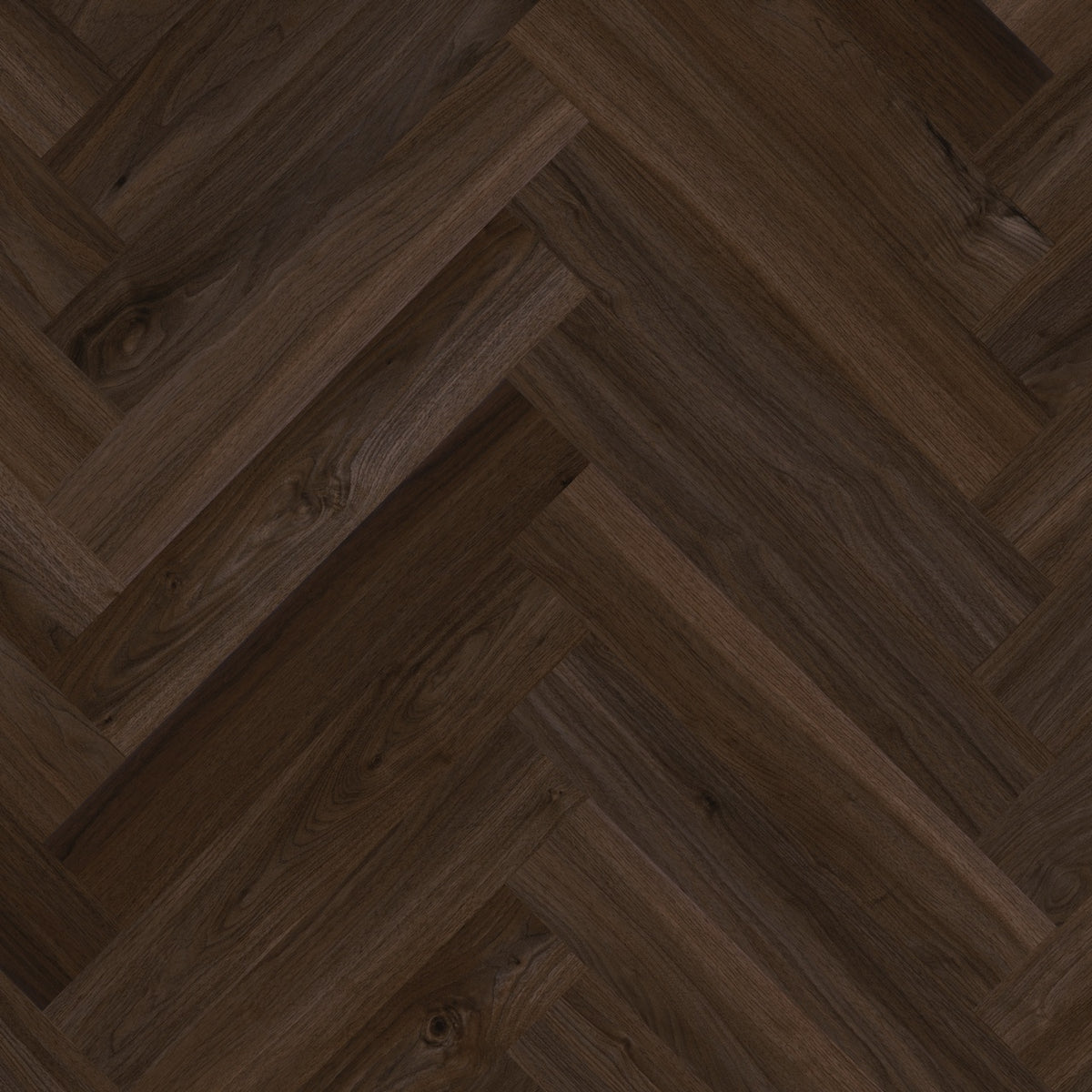 Therdex Walnut visgraat – PVC Dryback 6053