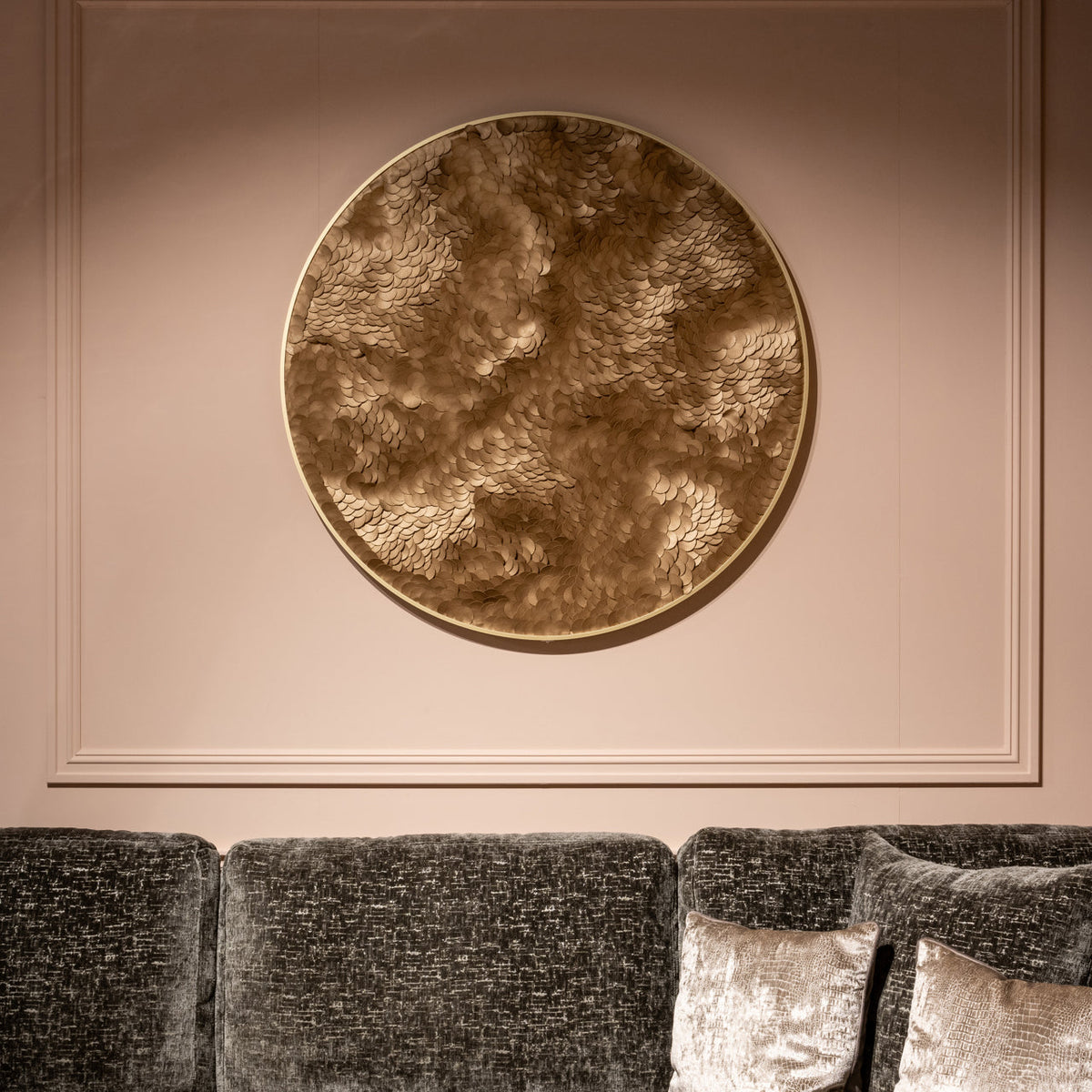 Wall art Bloom gold