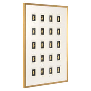 Wall art Bear black/gold