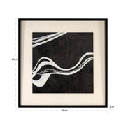 Wall art Jozra black/white