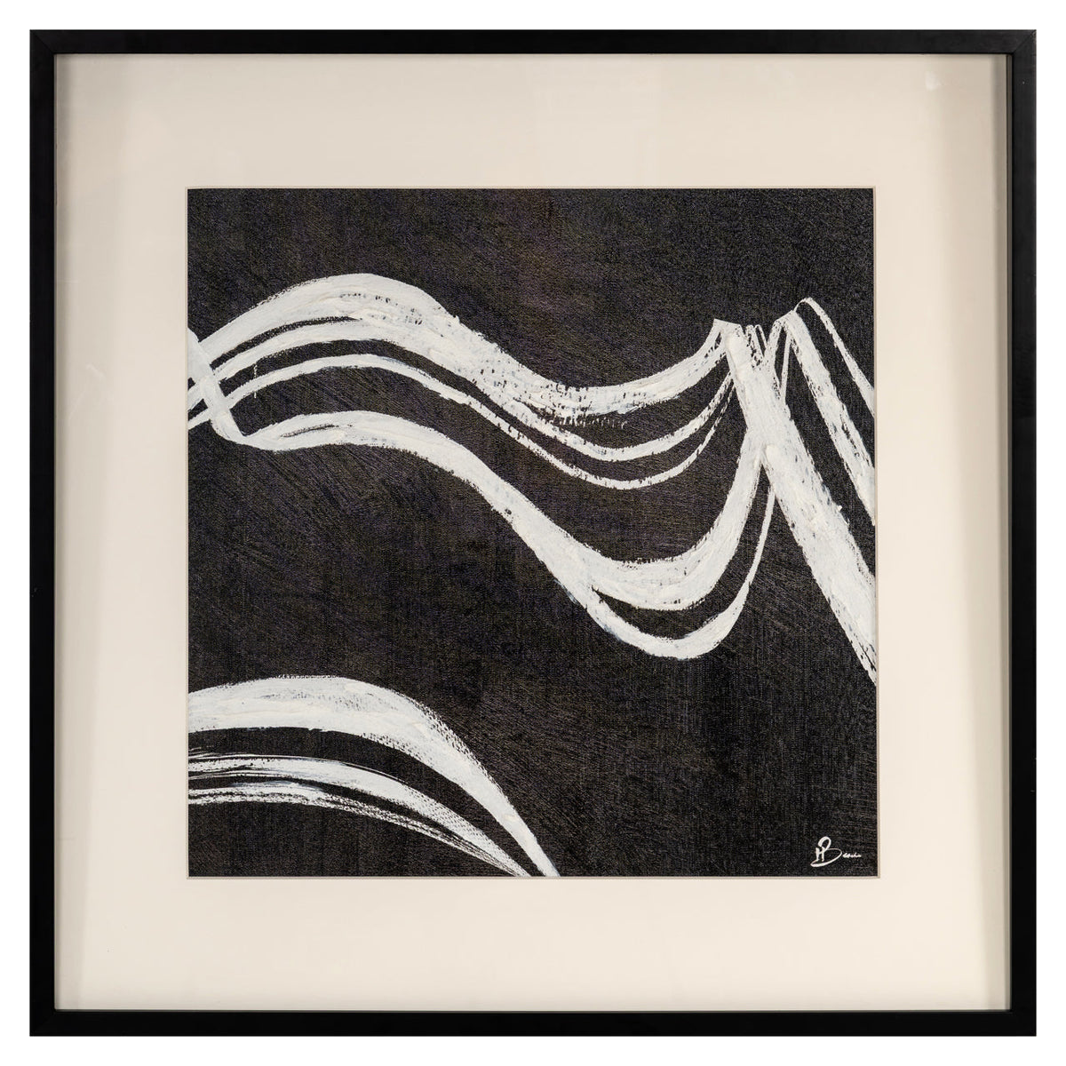 Wall art Jozy black/white