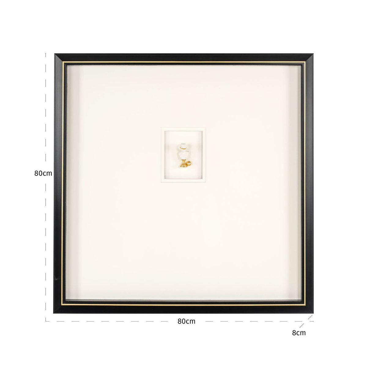 Wall art Hanna black/white