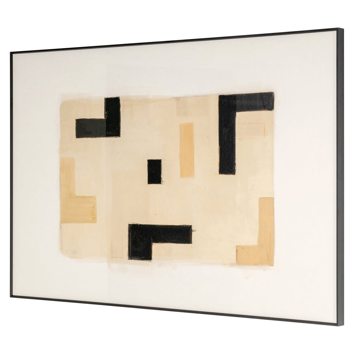 Wall art Vortex beige right