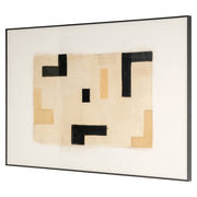 Wall art Vortex beige right