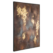 Wall art Golden gleam gold