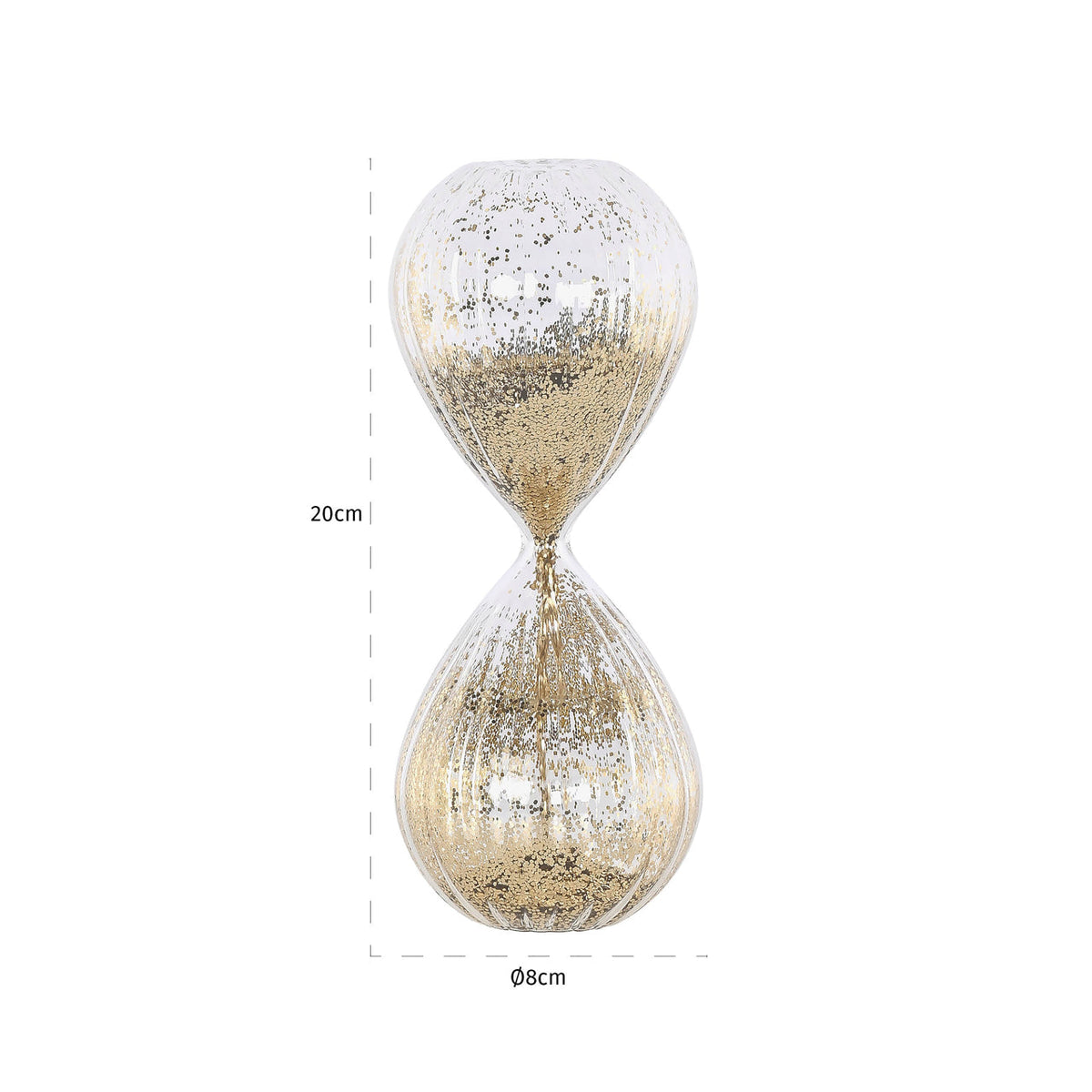 Decoratief object Eila gold