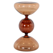 Decoratief object Elba brown hourglass small