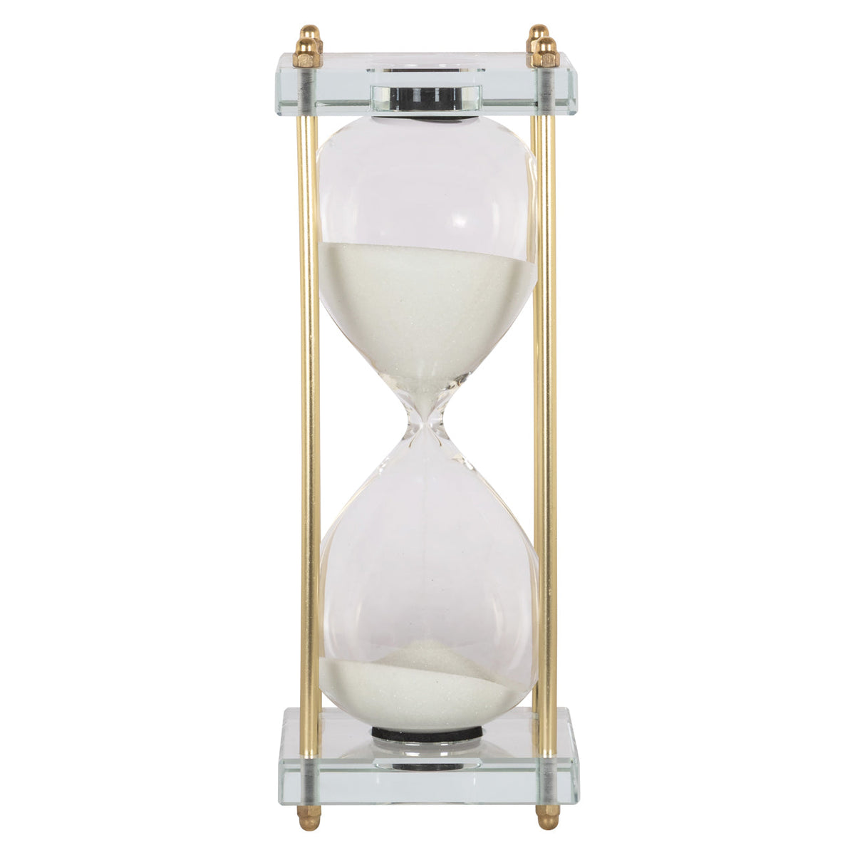 Decoratief object Gigi gold hourglass