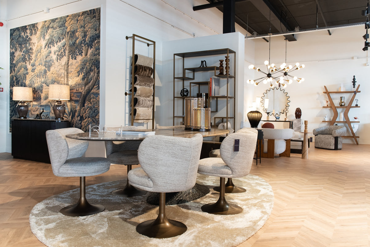 Eethoek in de Marendi showroom